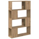  Underholdningssenter Brun 80 x 24 x 124 cm Konstruert tre