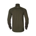 Härkila Base Warm zip neck ullpolo (M) herre - Str. L