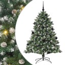  Kunstig juletre grønn 105 x 105 x 150 cm PVC og plast og stål
