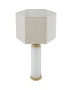 Newman bordlampe alabaster
