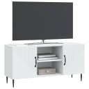  TV skap Hvit 102 x 34,5 x 50 cm Konstruert tre