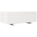 Plantekasse hvit 70x40x26,5 cm heltre furu