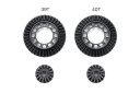 Tamiya 51704 Ring Gear-sett for RC-bil XV-02/TT-02