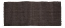 Dixie Jute dørmatte svart 80x180 cm