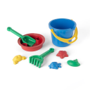 Dantoy Classic Recycled Bucket Set Blue Bucket 8 pcs. Blue 30.5x30x20.5 cm