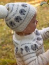 ULLAN genser & lue mini natur