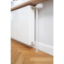 Metalwo Alu Fit Rosett Ø28, Natur