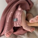 Vinter &  Bloom Soft Grid Helseteppe Evening Rose
