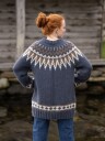 Viking Garn 2138 10 Farfar Unisex Genser Jeansblå
