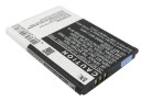 Samsung SGH-B508 batteri (850 mAh 3.7 V, Sort)