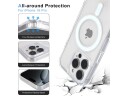 iiglo iPhone 16 Pro Magnetic Silikondeksel (gjennomsiktig)