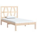 vidaXL Sengeramme heltre furu 75x190 cm 2FT6 Small Single 8720287027089