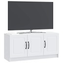  TV skap Hvit 99 x 34,5 x 47 cm Konstruert tre