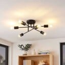 Lindby Estar taklampe, seks lyskilder