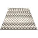 Pappelina Dana matte 180x275 cm warm grey / charcoal / vanilla