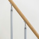 Dolle Dublin Rett Trapp Pearl Grey classic Ii lakkert Eik 71 15   Loddrett Høyde 296 360cm