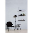 Woud - Stedge Add-on Shelf L60 Matt White Oak