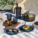 Seasons Summer Collection Tallerken m/Riller 25cm Marine