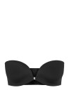 Calvin Klein Front Clasp Pu Strapless Black M
