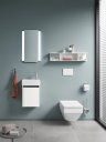 Duravit Ketho.2 Servantskap 1 Dør 364x238 mm Venstre Hvit Matt