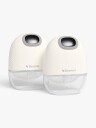 Beemoo CARE Wearable Slim Elektrisk Brystpumpe Dobbel White