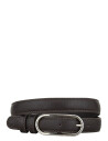 Becksöndergaard Grain Nola Leather Belt - Brown - M/L