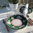 Piccola Home Amalfi Salattallerken 20 cm Grønn