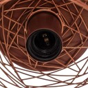 Lindby taklampe Kaviya kobber jern Ø 40 cm