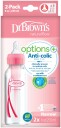 Dr. Brown's Option+ Smal Hals 250 ml 2-pack Rosa