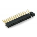 Hunnkontaktsett for Raspberry Pi 4B og PoE HAT 2x20 og 2x2