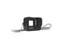 GoPro silikondeksel + halssnor (sort)