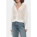 AllSaints Dame Strikkevarer Beige M