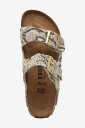 Birkenstock   Sandaler Arizona Print Leve Snake Oyster   Hvit