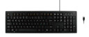 Deltaco Fullsize Nordisk Tastatur USB-C 105 Taster Svart