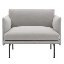 Muuto Outline Chair Black Base   Clay 12