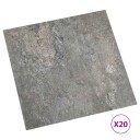  Selvheftende Gulvplanker 30,5 x 30,5 cm 20 pcs PVC Steiner