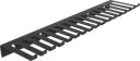 Delock veggmontert kabelholder svart 32,5 cm