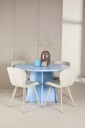 Venture Home   Spisebord Bootcut med Lilja stol   Beige