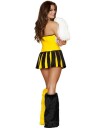 Deltids hotti Cheerleader kostyme
