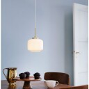 Dyberg Larsen Arp takpendel 15 cm - Opal/Messingfarget