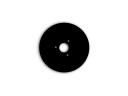 Luceplan - Doi Smart Wall Coverplate Black Luceplan