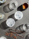 Ferm Living Ripple 4-pk Vannglass Klar, Munblåst 20 cl
