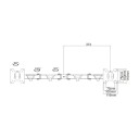 Cepter Fleksibel Arm for 2 skjermer a7