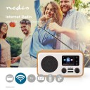 Internettradio Dab+ Radio Bluetooth Mer Enn 30.000 Radiostasjoner Og Fjernbetjening