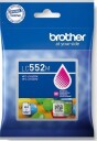 Brother LC552M magenta blekkpatron 550 sider