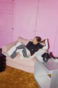 Decotique Le Grand Air Love Seat Lin Tender Blush