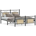  Sengeramme uten madrass sonoma eik 140x190 cm konstruert tre 4106810