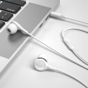 XO In-Ear Headset med NC & 3,5mm kontakt - Hvit