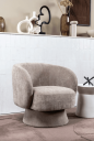 Trend Collection Milou Svingbar Lenestol Crown Taupe