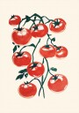 Red Tomatoes on Vine Plakat Plakat / 40x50cm